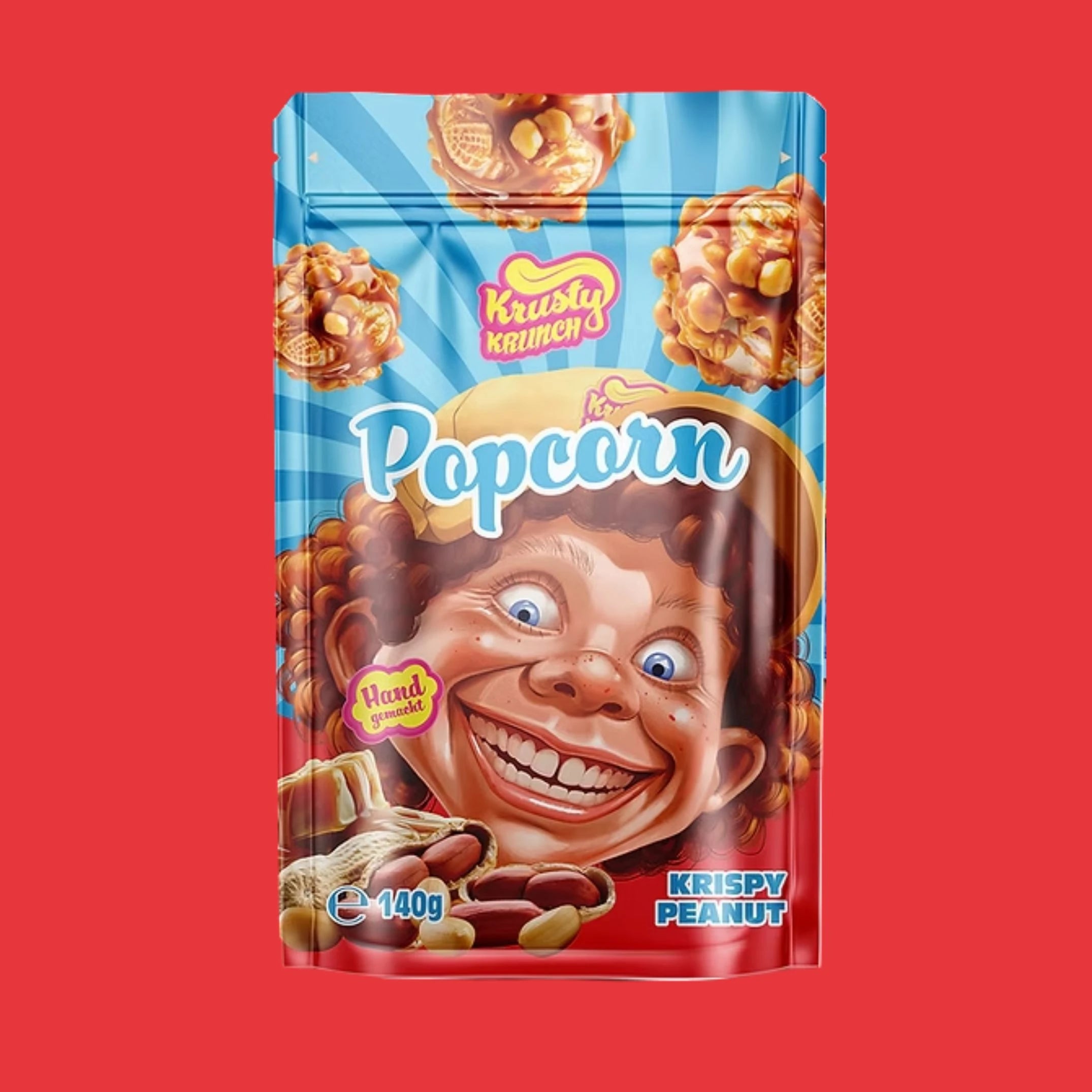 Krispy Peanut Popcorn, 140g