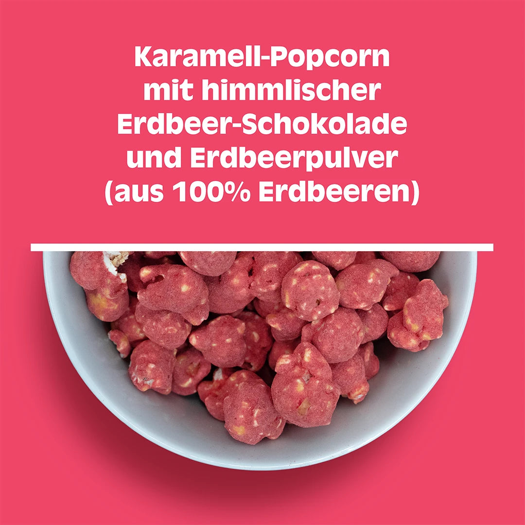 Smashed Strawberry Popcorn, 140g
